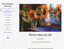 Tablet Screenshot of annwatcher.com